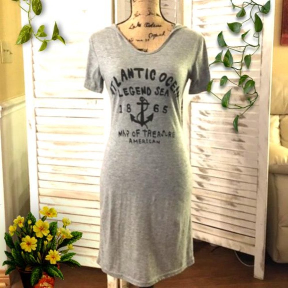 🌺Cute T-Shirt Hoodie Dress